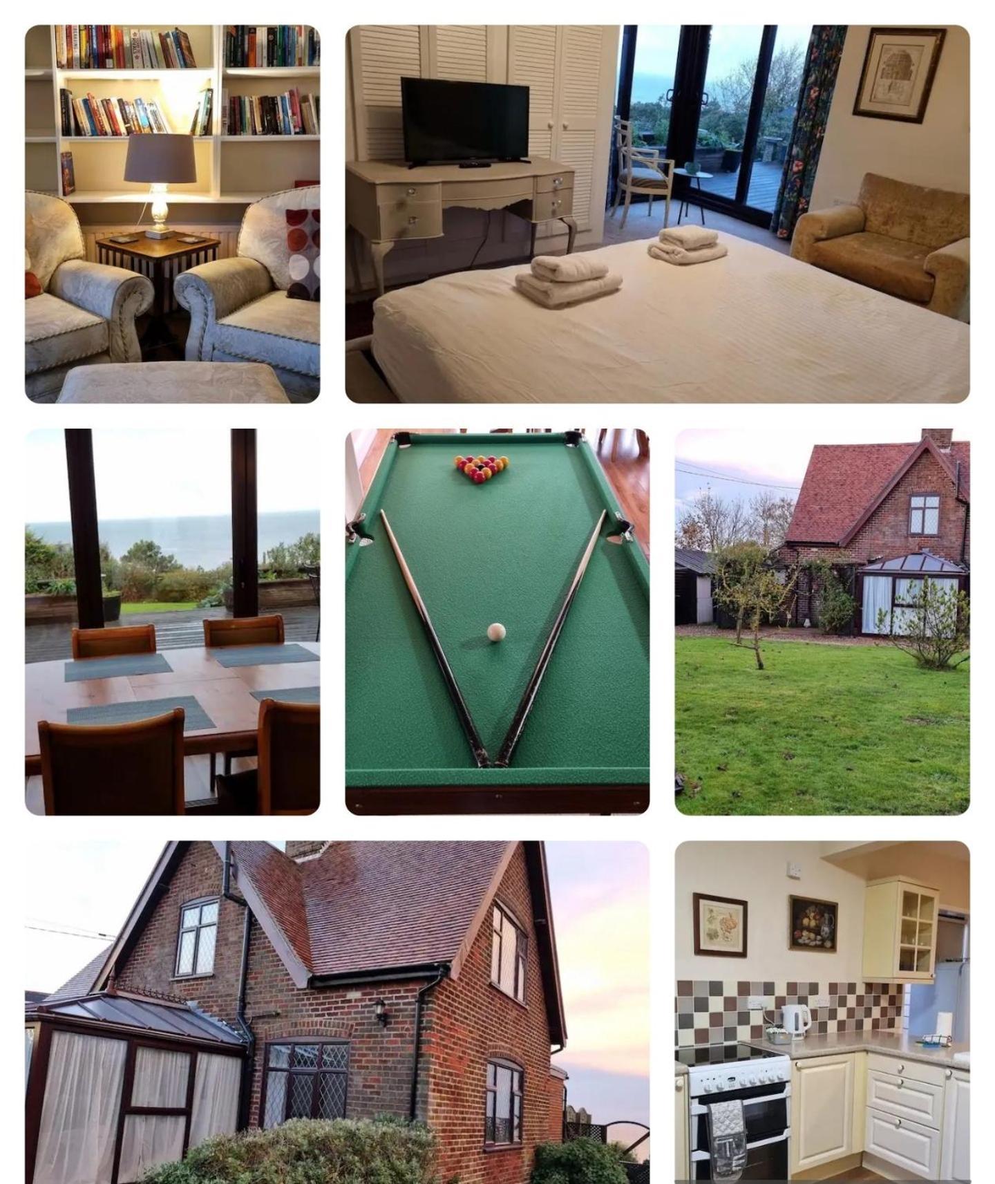 Spacious Detached Home With Beautiful Seaviews, Sleeps 6 Trimingham ภายนอก รูปภาพ